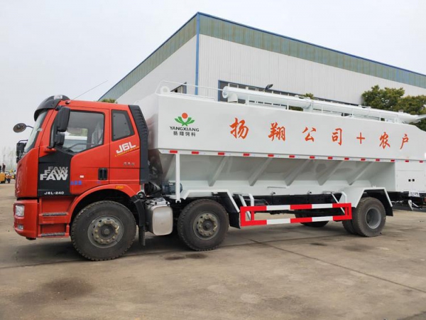 解放J6L饲料运输车 30-34方