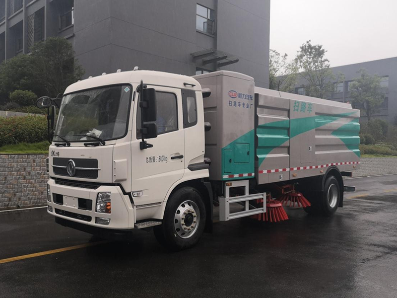 东风天锦CL5180TSLBEV型纯电动扫路车